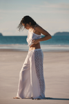 Shore Linen Panelled Shift Cami Top