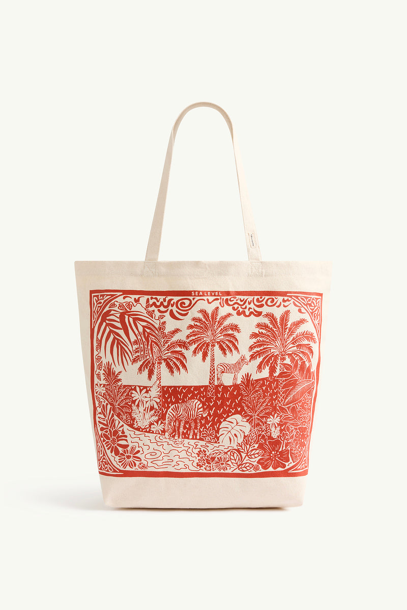 Jungle Beach Tote Bag in  | Sea Level Australia 