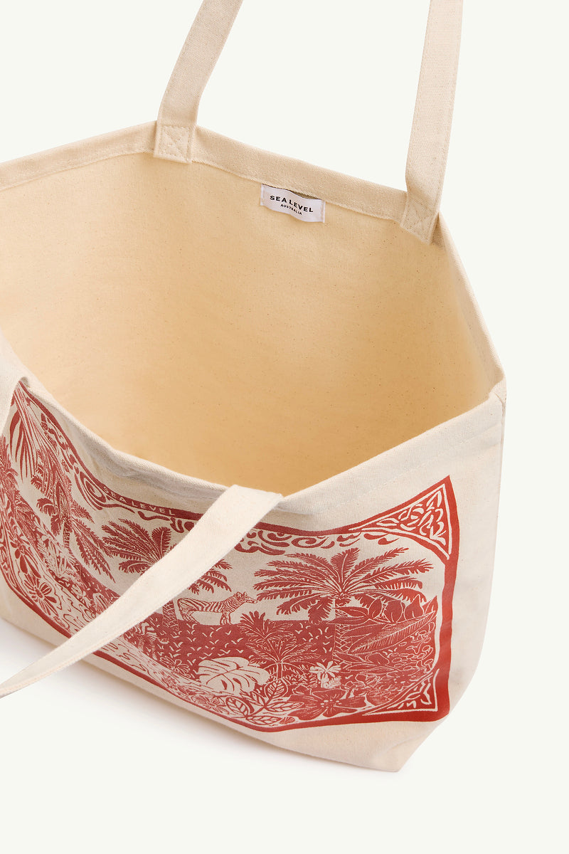Jungle Beach Tote Bag in  | Sea Level Australia 
