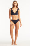 Eco Essentials Frill Bra in  | Sea Level Australia 