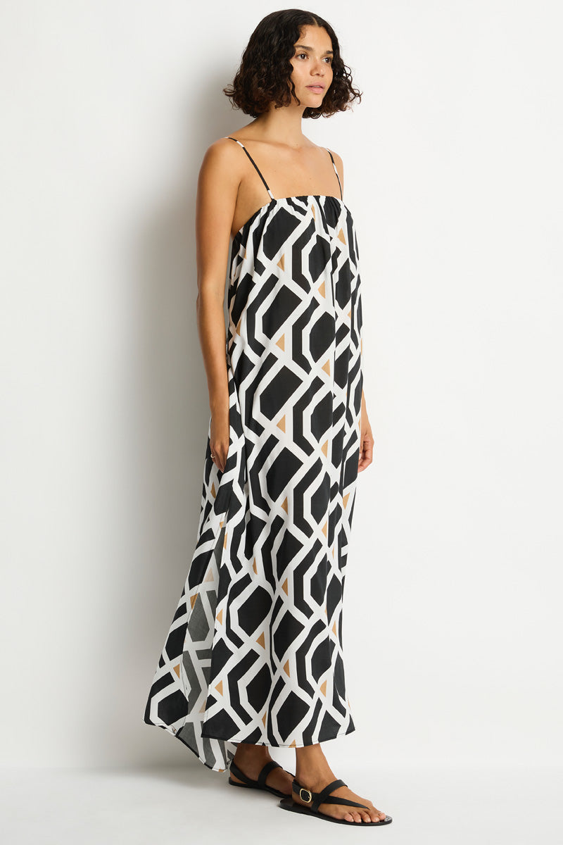 Costa Bandeau Maxi Dress