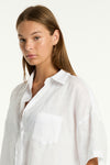 Resort Linen Aloha Shirt in  | Sea Level Australia 