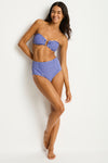 Solara Panelled High Waist Pant in  | Sea Level Australia 