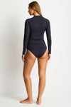 Eco Essentials Long Sleeve Rash Vest in  | Sea Level Australia 