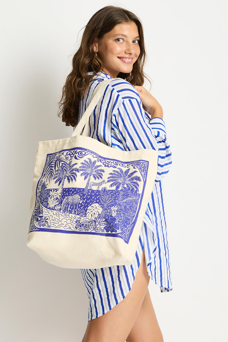 Jungle Beach Tote Bag in  | Sea Level Australia 