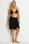 Salt Frayed Sarong