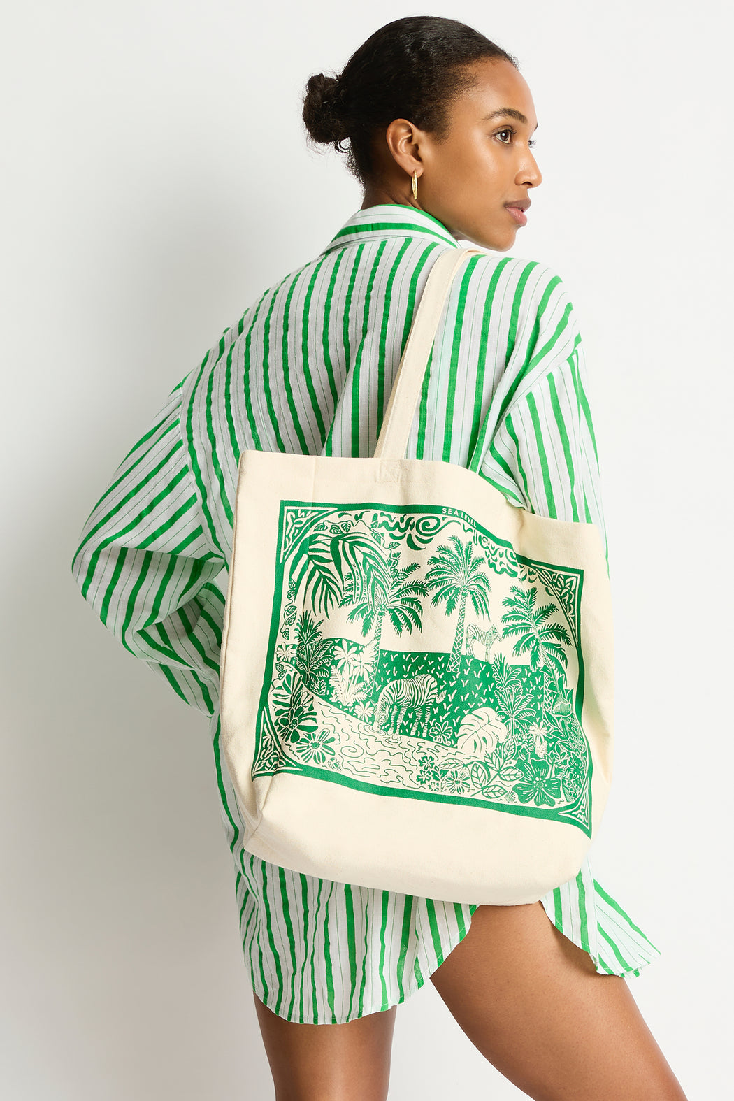 Jungle Beach Tote Bag in  | Sea Level Australia 