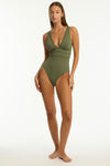 Eco Essentials Spliced One Piece in  | Sea Level Australia 