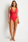 Eco Essentials Spliced One Piece in  | Sea Level Australia 