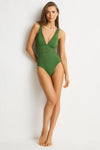 Essentials Edit Spliced One Piece