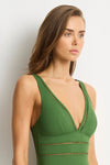 Essentials Edit Spliced One Piece