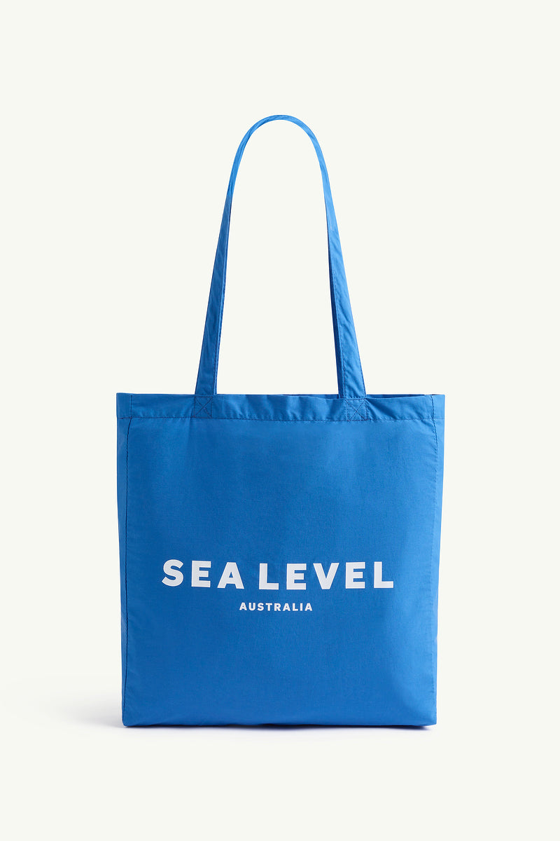 Logo Cotton Beach Tote