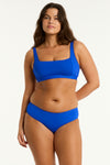 Eco Essentials Square Neck Bra in  | Sea Level Australia 