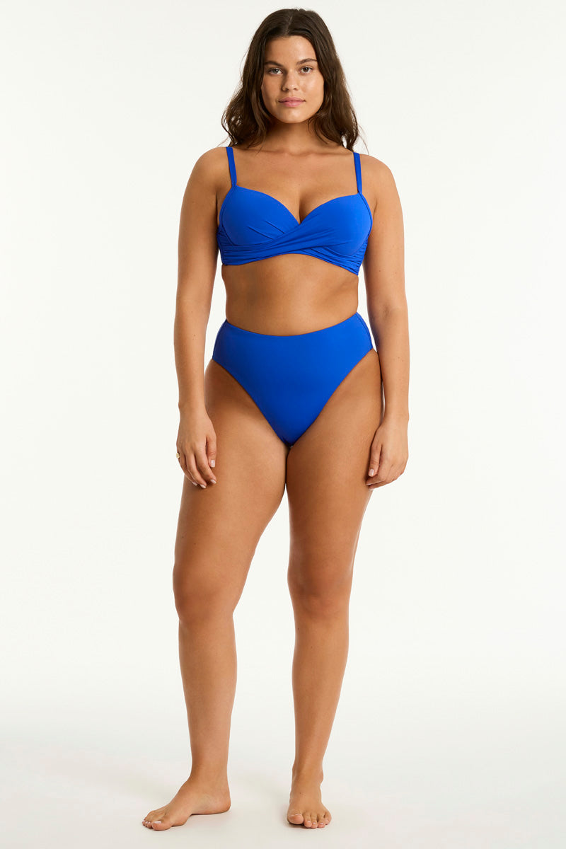 Eco Essentials Retro High Waist Pant in  | Sea Level Australia 