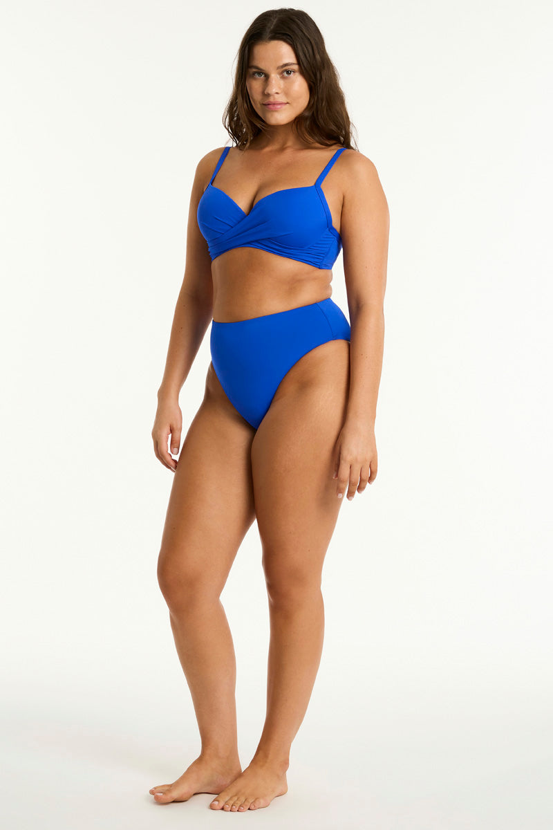Eco Essentials Retro High Waist Pant in  | Sea Level Australia 