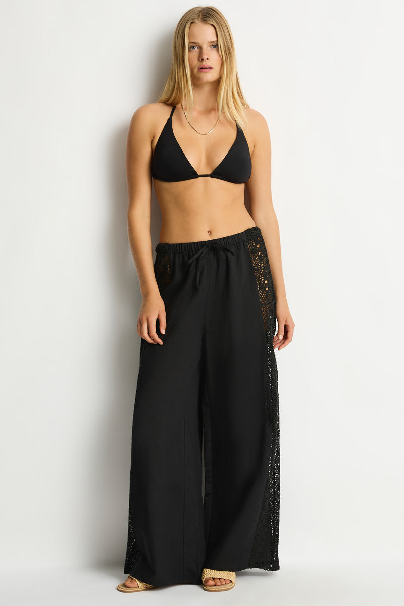 Shore Linen Panelled Beach Pant
