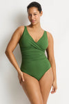 Essentials Edit Cross Front One Piece
