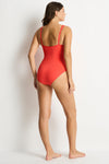 Essentials Edit Spliced One Piece