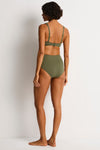 Eco Essentials High Waist Gathered Side Pant