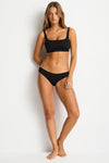 Eco Essentials Square Neck Bra in  | Sea Level Australia 