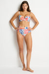 Coco Island High Waist Gathered Side Pant