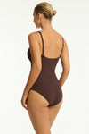 Essentials Edit Cross Front One Piece in  | Sea Level Australia 