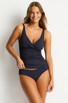 Eco Essentials Cross Front Tankini in  | Sea Level Australia 