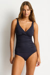 Eco Essentials Cross Front Tankini in  | Sea Level Australia 