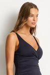 Eco Essentials Cross Front Tankini in  | Sea Level Australia 