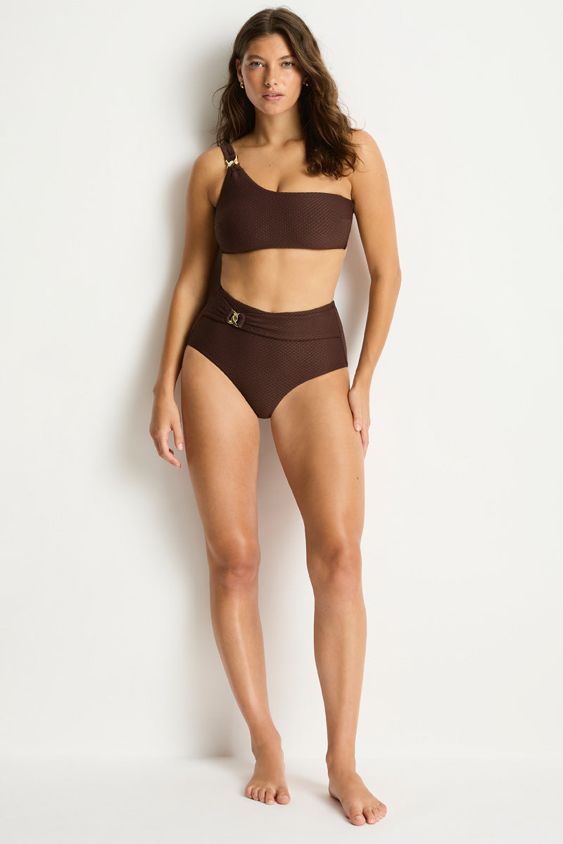 Luminara One Shoulder Top in  | Sea Level Australia 