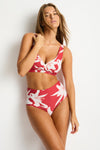Veridian Cross Front Multifit Bra in  | Sea Level Australia 