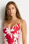 Leilana Scoop Neck One Piece