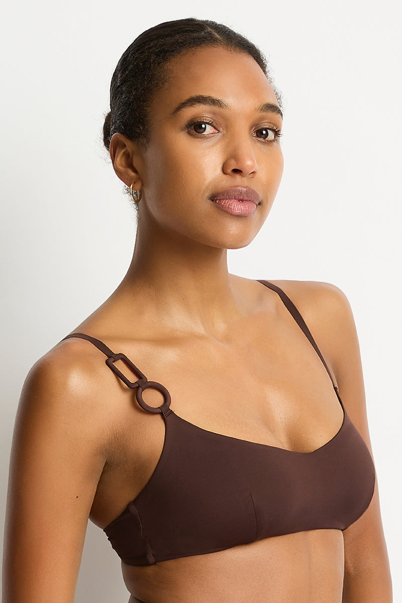 Mythos Scoop Neck Bralette in  | Sea Level Australia 