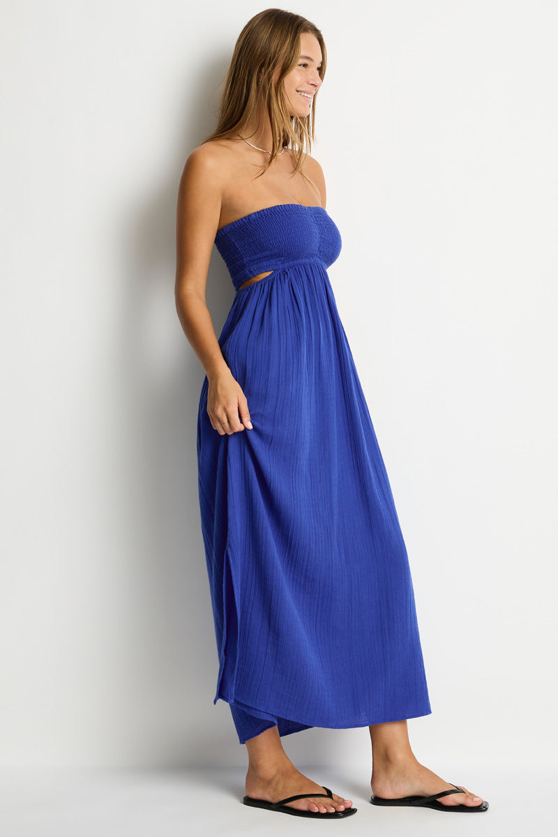 Sunset Cutaway Bandeau Dress