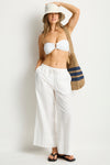 Shore Linen Palazzo Pant in  | Sea Level Australia 