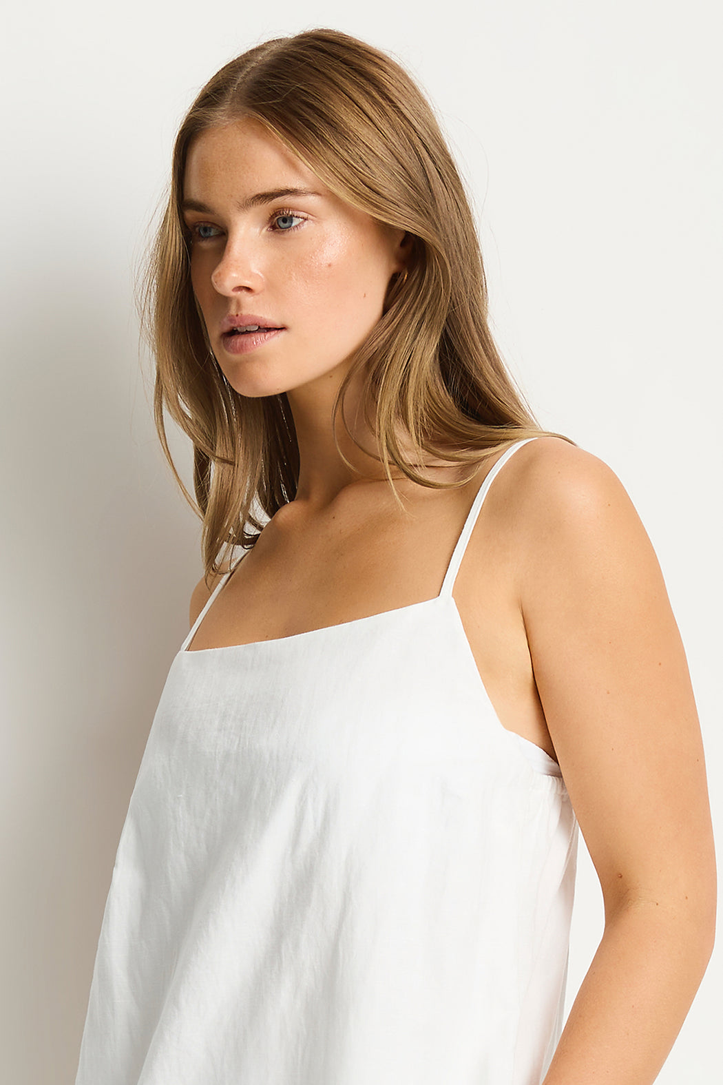 Shore Linen Shift Short Dress in  | Sea Level Australia 