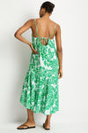 Palmera Resort Tiered Midi Sundress in  | Sea Level Australia 