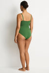 Scallop Square Neck Bralette One Piece