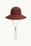Drift Beach Hat in Terracotta - Ghost Front