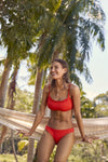 Celestia Frill Square Neck Bralette